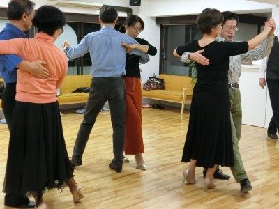 東京・吉祥寺の社交ダンス教室 山岡ダンススクールの踊り収めの様子１