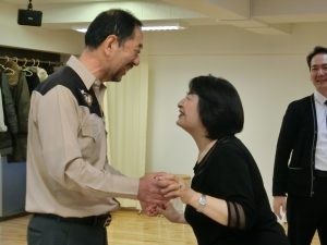 東京・吉祥寺の社交ダンス教室 山岡ダンススクールの笑顔の生徒２