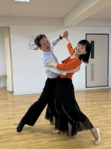 社交ダンスを楽しむ世田谷区成城学園前のYさん