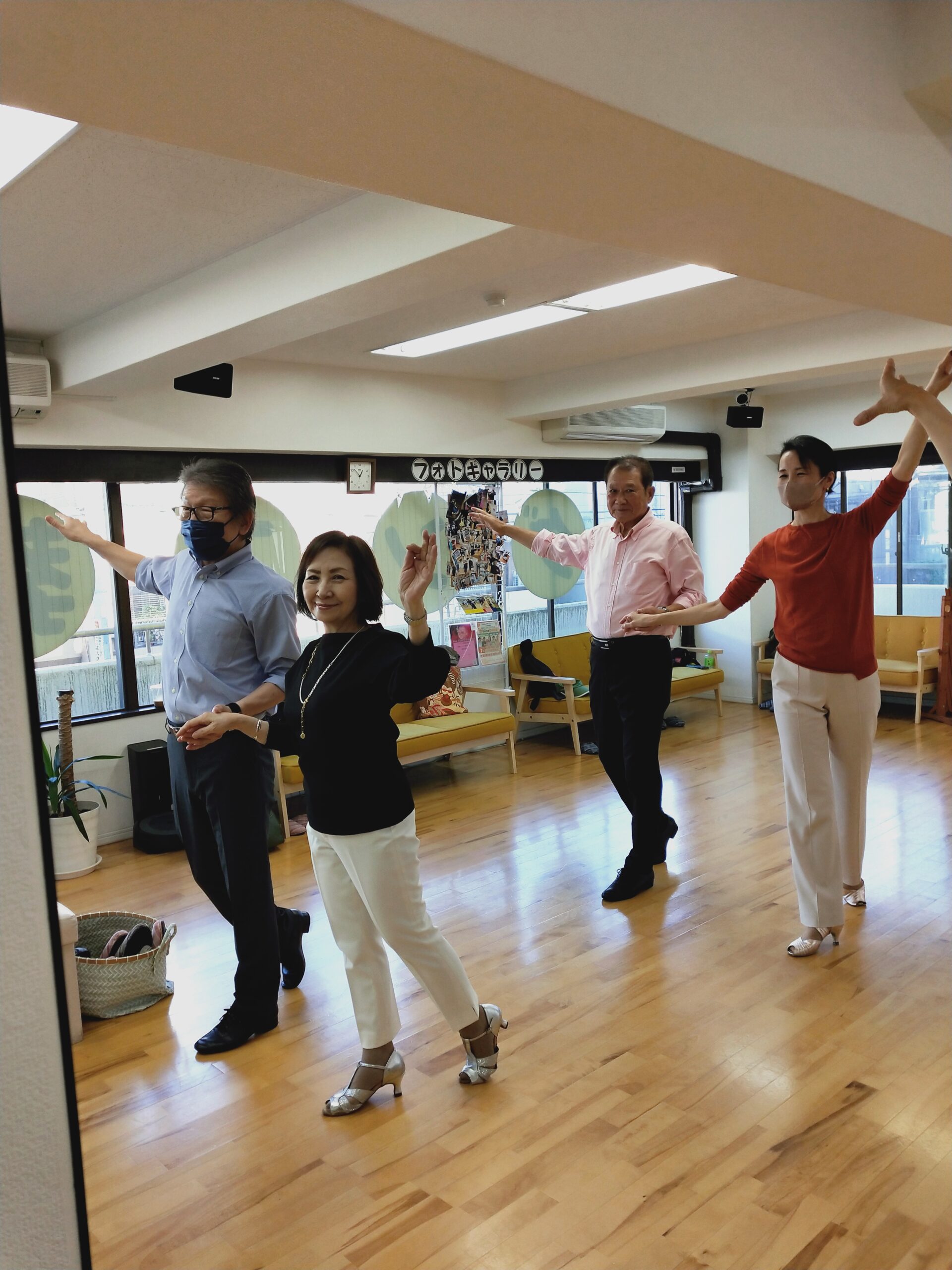 社交ダンスの初心者